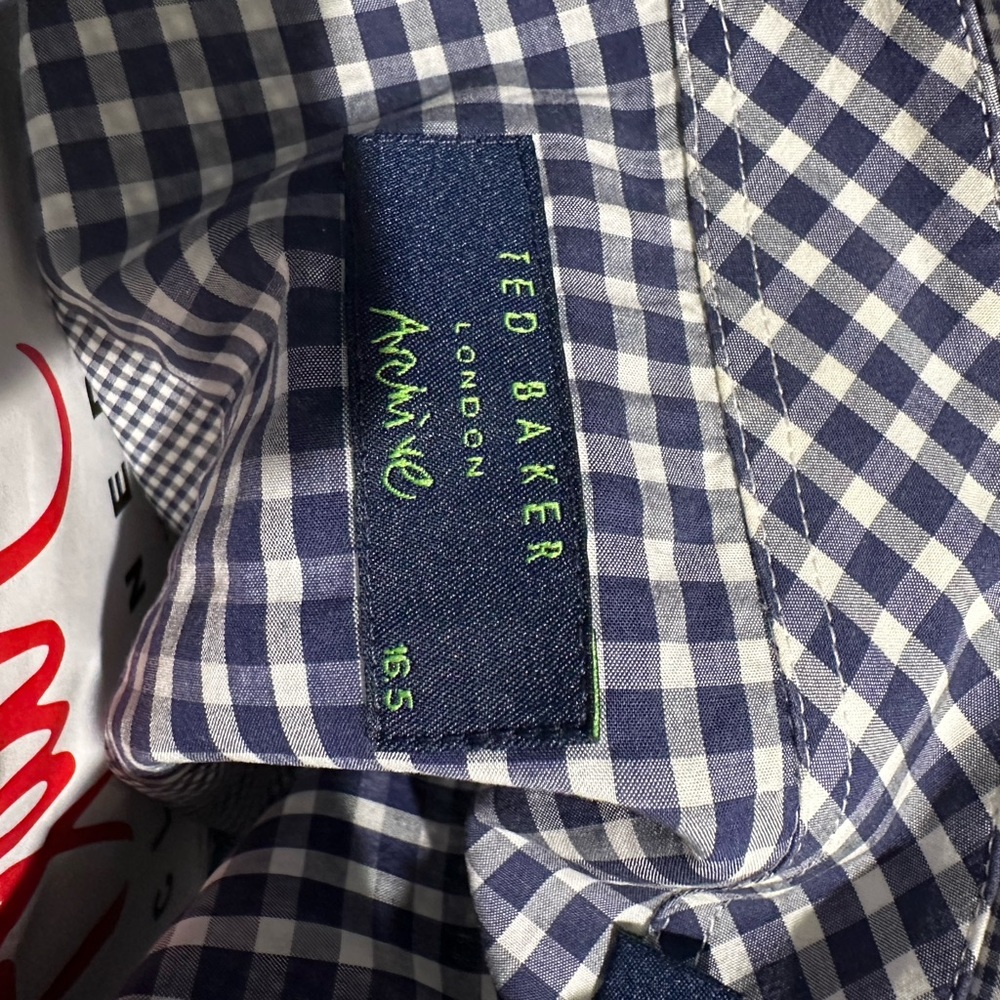 Ted Baker button up - French cuffs size 16.5